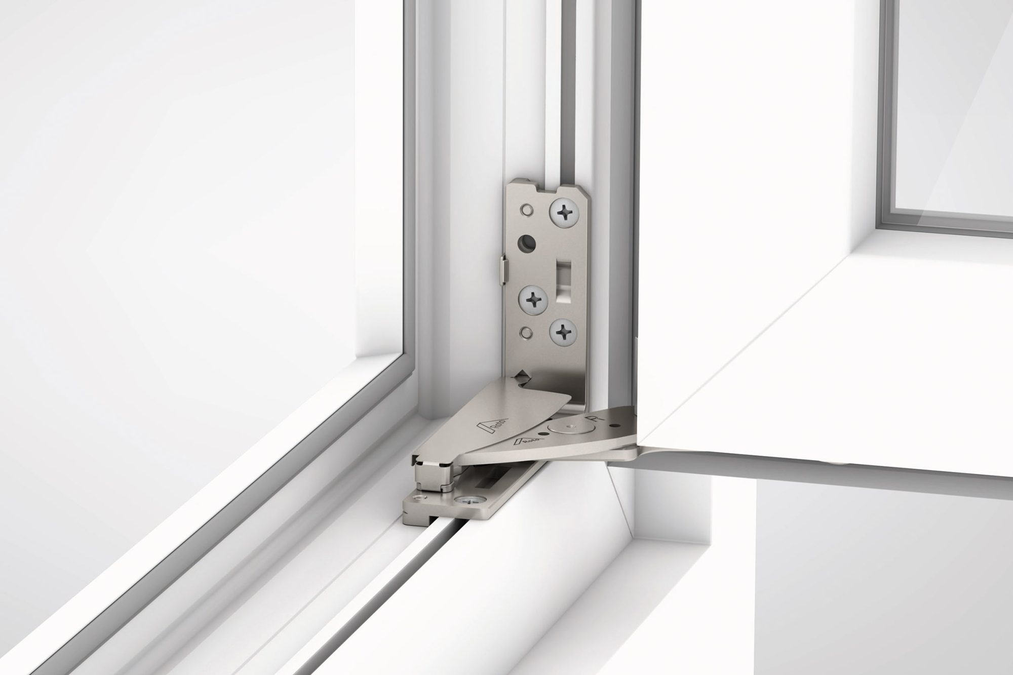 Roto NX — Paumelles invisibles Designo