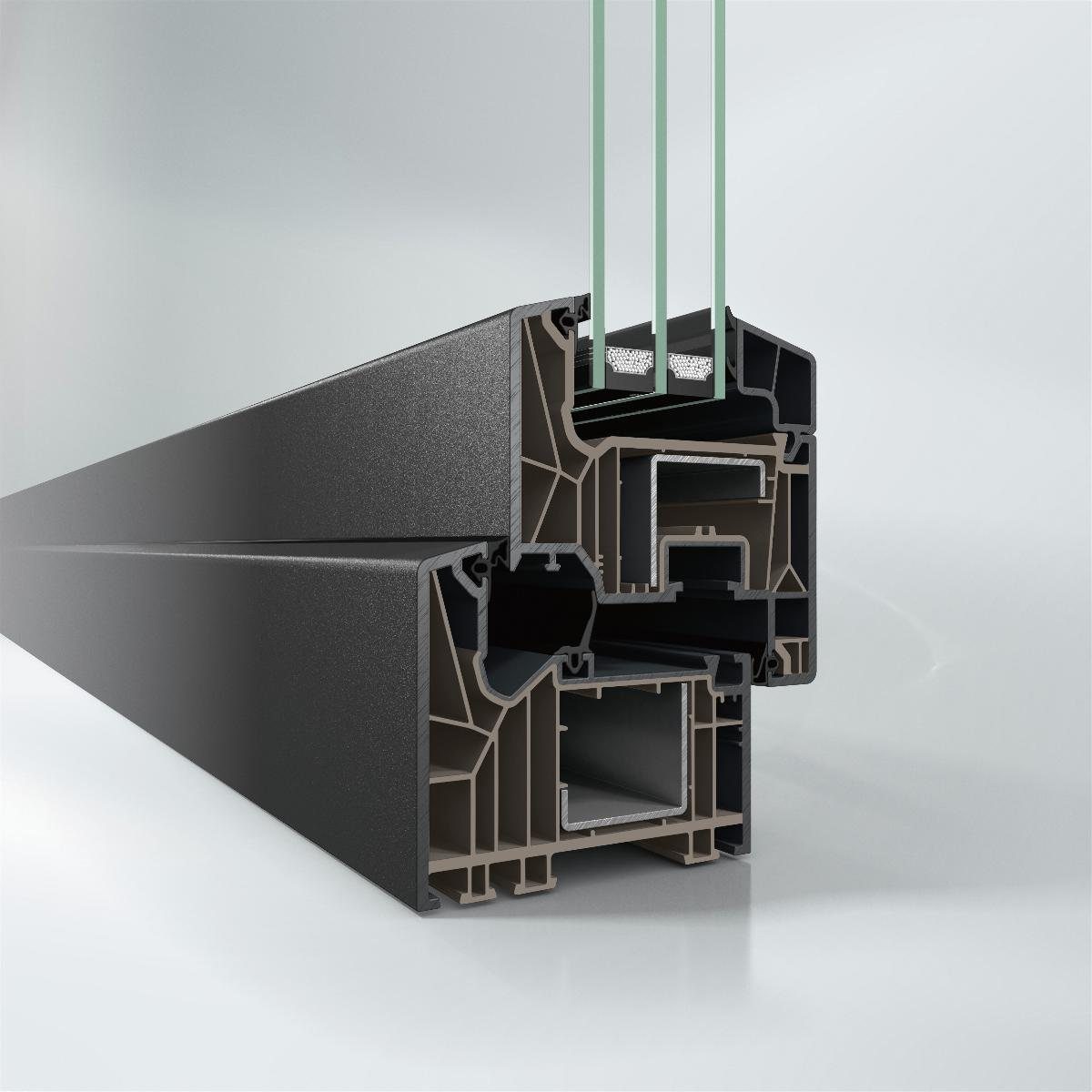 Châssis PVC — Schüco LivIng 82